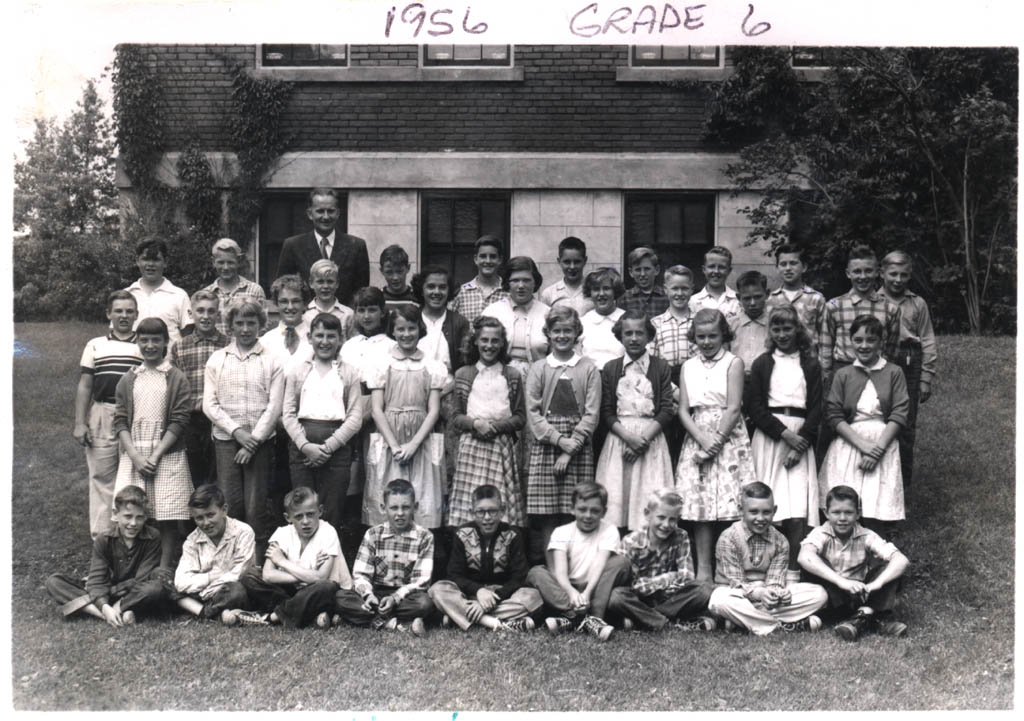 Mr. Kelly Slaters grade 6,Cenral Elementary,  1956